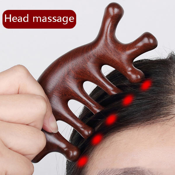 Body Meridian Massasje Kam Bred Tann Kam Antistatisk Glatt H A1