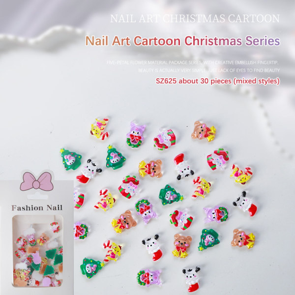 30st 3D jul Nail Art Charm dekoration Sanrio Anime Nail SZ-626