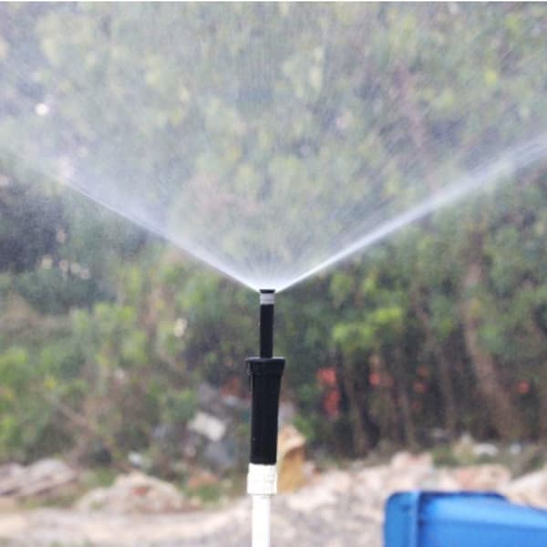 1 st justerbar 360° sprinkler för trädgårdspark, gårdsgräsmatta, bevattning A2