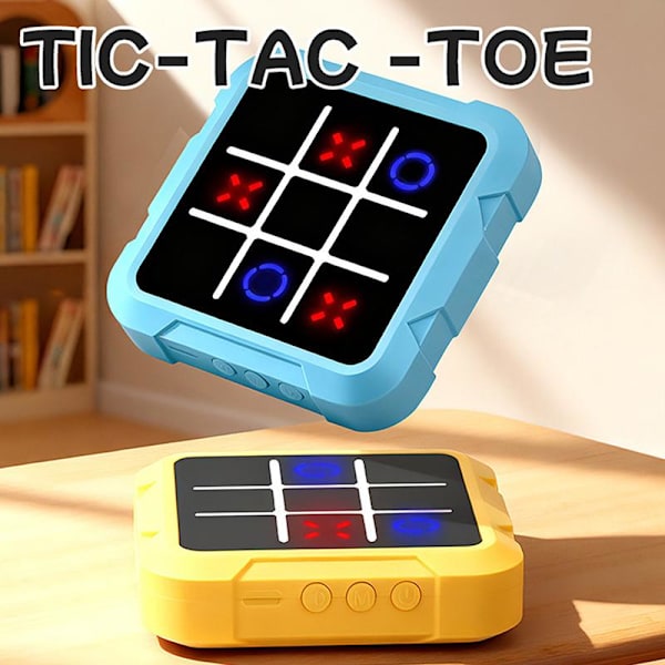Elektroniskt schackbräde Tic Tac Multifunktionell Barnutbildning Blue