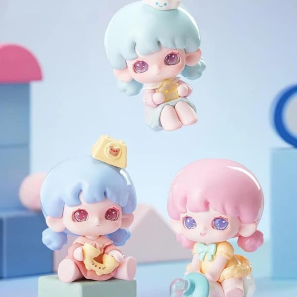 Yooie Time Theatre Series Blind Box e Actionfigurer Samlarobjekt 1 Box Random