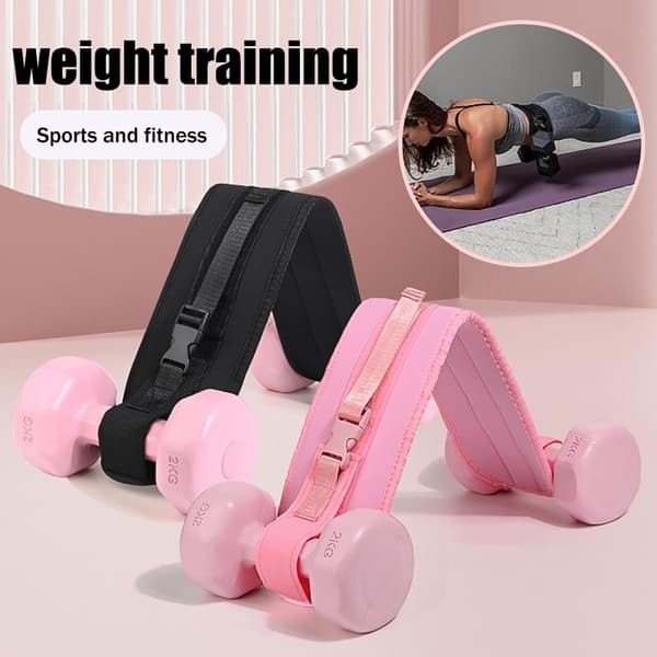 Pro-Grade Hip Thrust Bälte Kroppsövningsverktyg Kan Användas Med D Black