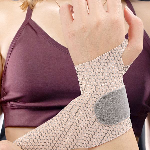 1 kpl Säädettävä Sports Gym Rannetuki ranneke Wrap Ranneke Nude