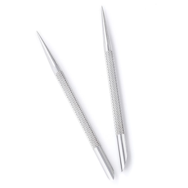 Double Ended Nail Pusher icle Remover Manikyr Pedikyr Skönhet