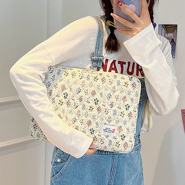 ins style høj værdi små blomster e laptop taske 11 tommer liner R1-11 inch