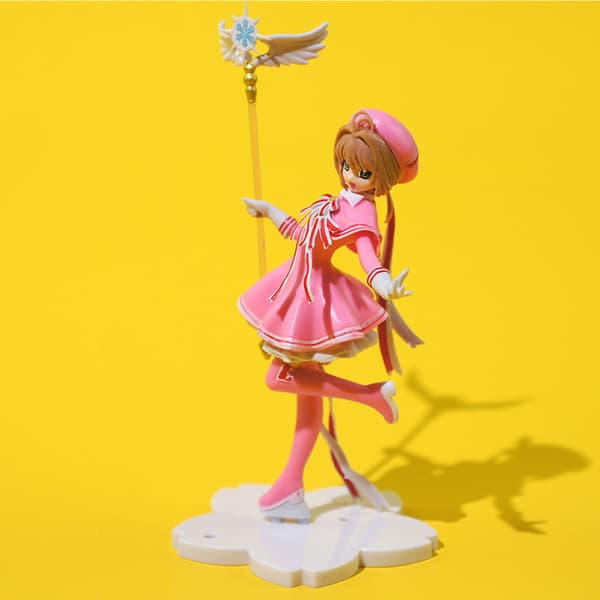 Anime Dejlige Pink Card Captor SAKURA Action Figures modeller