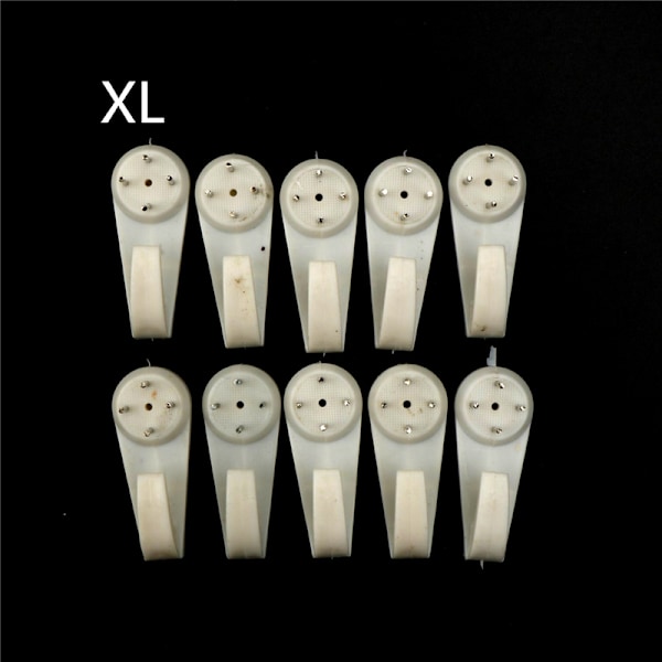 10st Fotoram Vägghänga Bildklappar Solid Väggspik Non-t XL