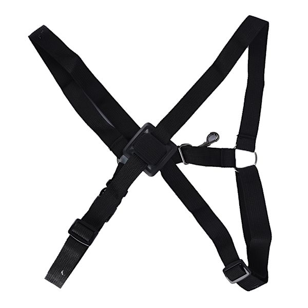 Säädettävä valjaat olkapää Black Sax Belt kaulahihna