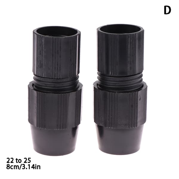 Teleskopisk rørkobling Dip Net Pole Telescoping Pipe Twist C D