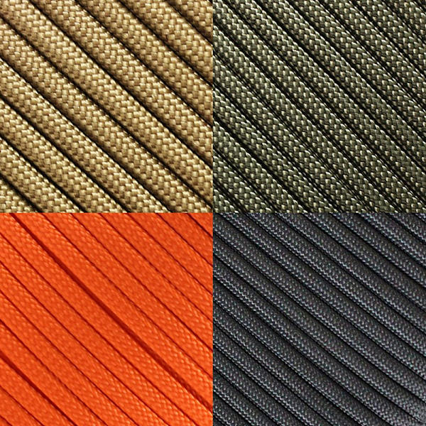 50M 7-Core Paracord Tau Utendørs Polyester Parachute Cord Campi A