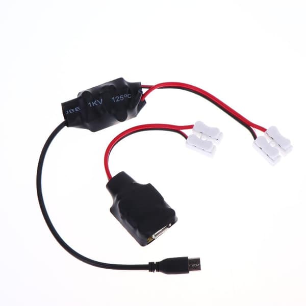 1 st 220V till 5V trådlös kamera strömtransformator WiFi-övervakning USB