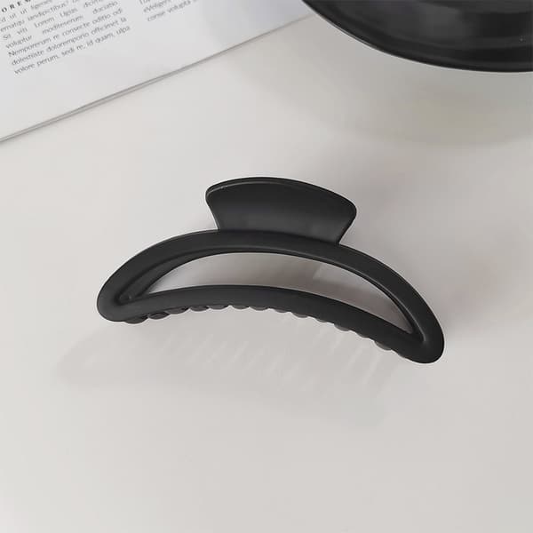 n Stil sorte store hårkløer piger Elegant mode hårnåle B A9