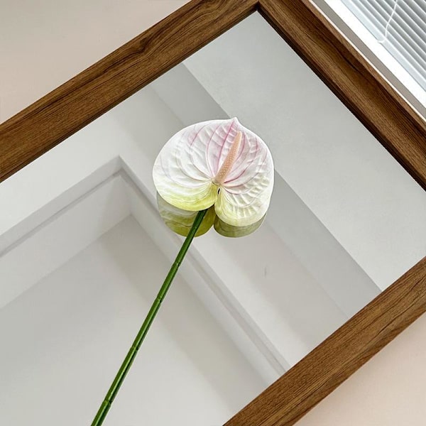 Kunstig blomst til dekorasjon, pynteblad A4