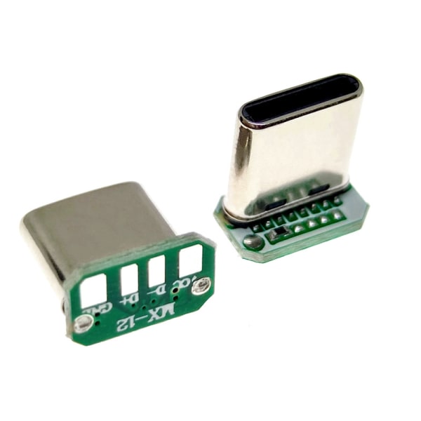 USB3.1 Typ C Patch Board 16pin 4 svetstråd Databand PCB US