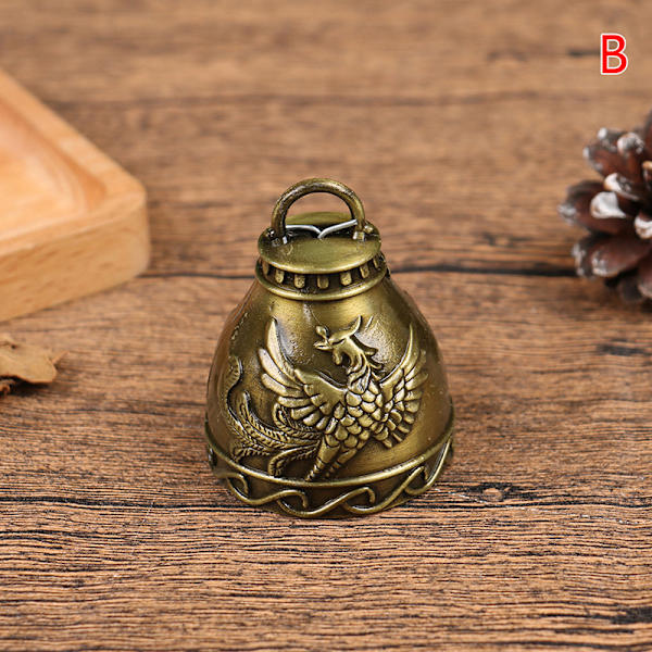 1kpl Antiikkikello onnea varten Lucky Blessing Feng Shui Wind Ch B