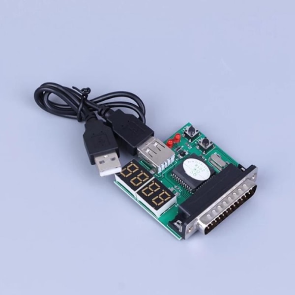 PC Diagnostic Card USB Post Card Bundkort Analyzer Tester fo