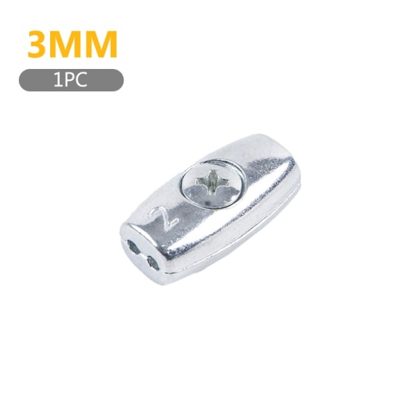 1/5 kpl 2/3/4/6/8 mm kaapelikiinnike kierre vaijerikahva kaapeli Simp 3MM 1pc