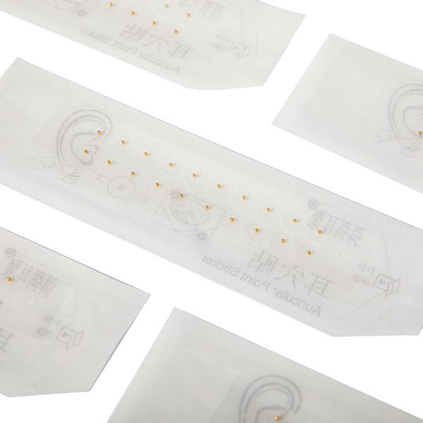 Magneettiset akupunktiohelmet korvakorvatarrat Gold 100PCS