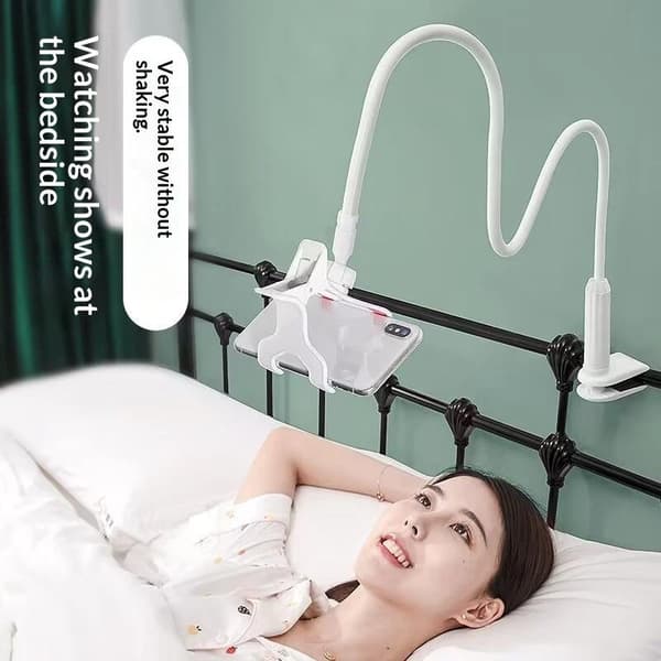 Universal Fleksibel Justerbar Mobiltelefonholder Seng Skrivebord Black