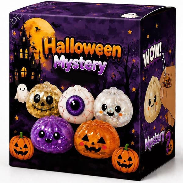 1/5 st Halloween Leksaker Långsamt stigande och Spooky för presenter A1