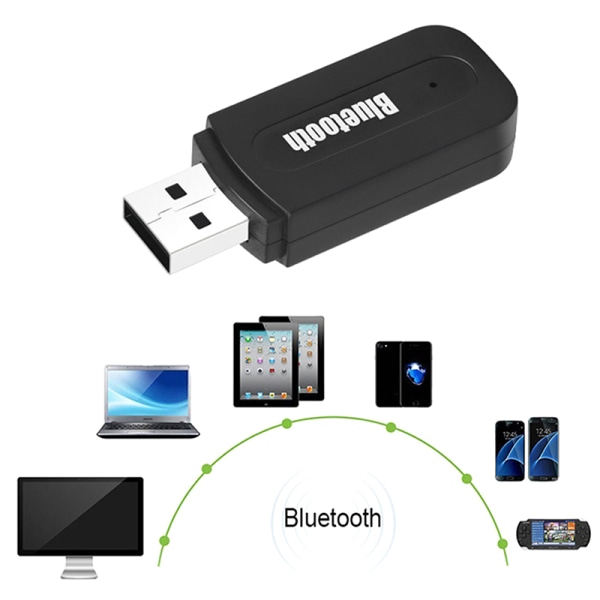 USB Bluetooth 2.0 PC-sovitin Langaton Stereo o Musiikkivastaanotin 3
