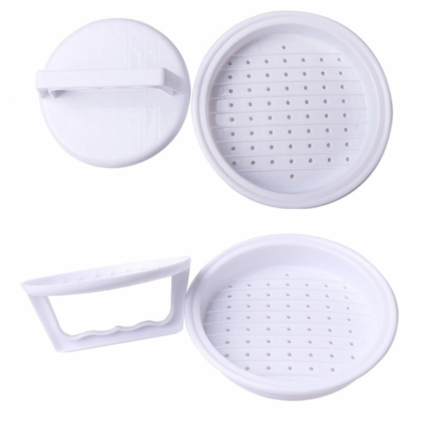 NY Biff Hamburger Form US Kitchen Burger Matlagning Grill Plast