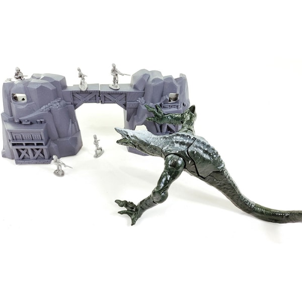 Film Skull Island Skullcrawler Model Soft Plastic Monster Chil Red