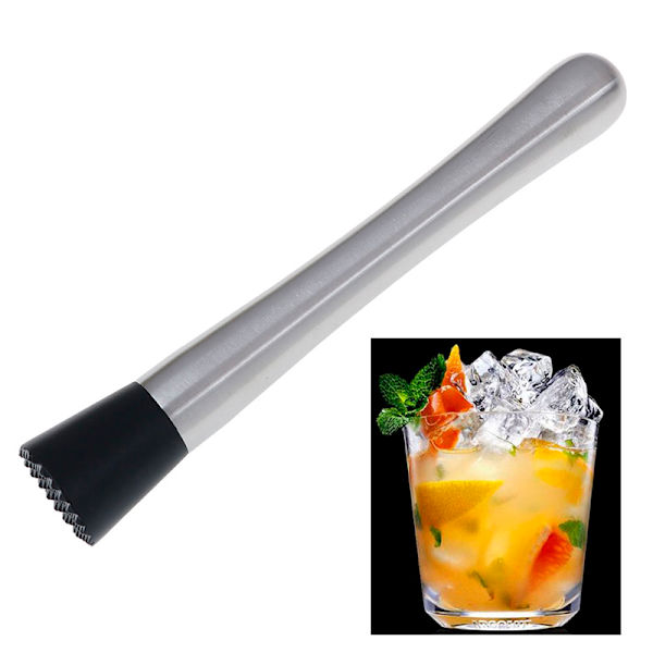 1 STK Cocktail Muddler Bar Mixer DIY Drink Fruit Muddler Crushed