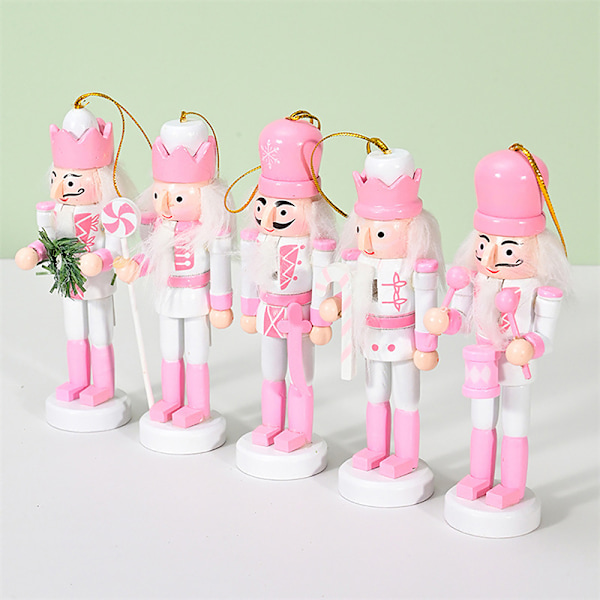12 cm Nötknäpparen Puppet Soldier Desktop Crafts Ornament Christmasm