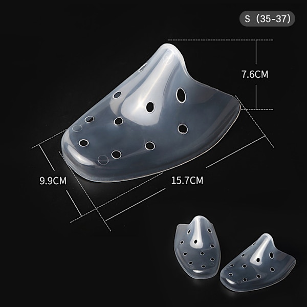 1 par Expander Shaper Toe Cap Support Shoe Anti-fold Protect S（35-37）