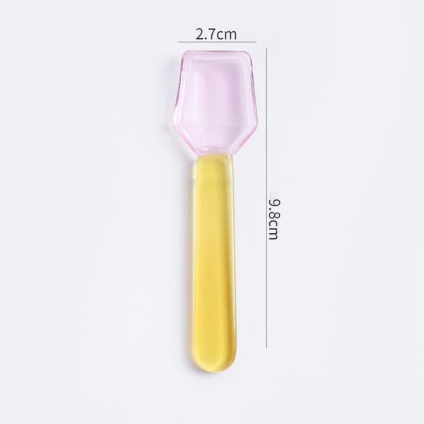 e Style Farverig Glas Dessertske Varme Kold INS Stil Kort A6
