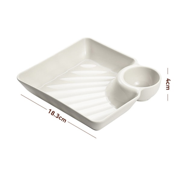 1 kpl Etikka Astia Ateria Sushi Dumplings Astia Neliö PP Välipala Pla White