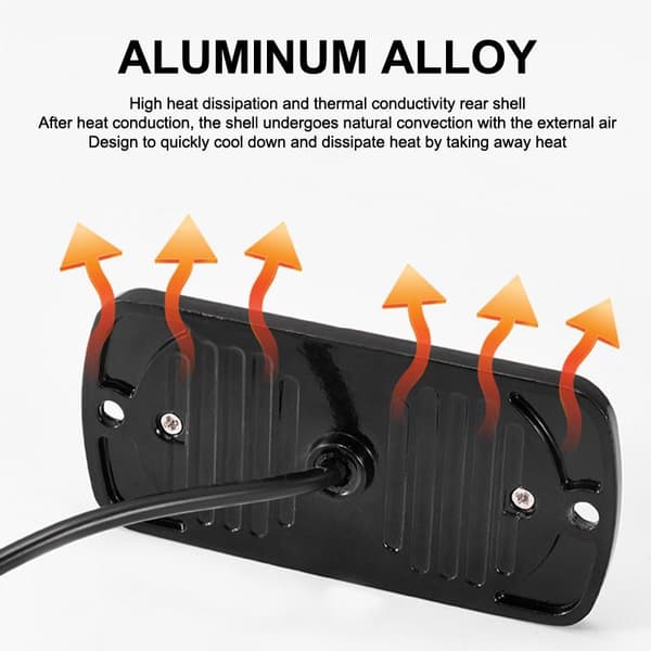 12V-24V Tåkelys LED Arbeidslys Flomlys 8LED Indikatorlys A3