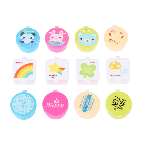 Sarjakuva kastikepullo Mini Bento Box Animal Friend Soijakastike Box A3