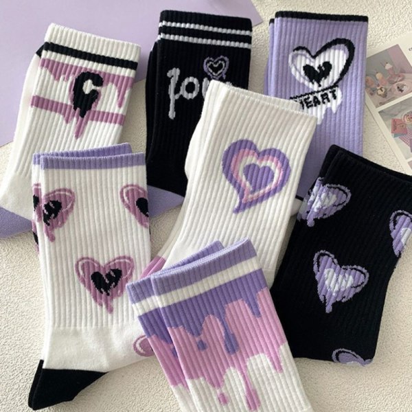 Lilla Lovely Socks Barnes Dame Varme bomullssokker Medium A6