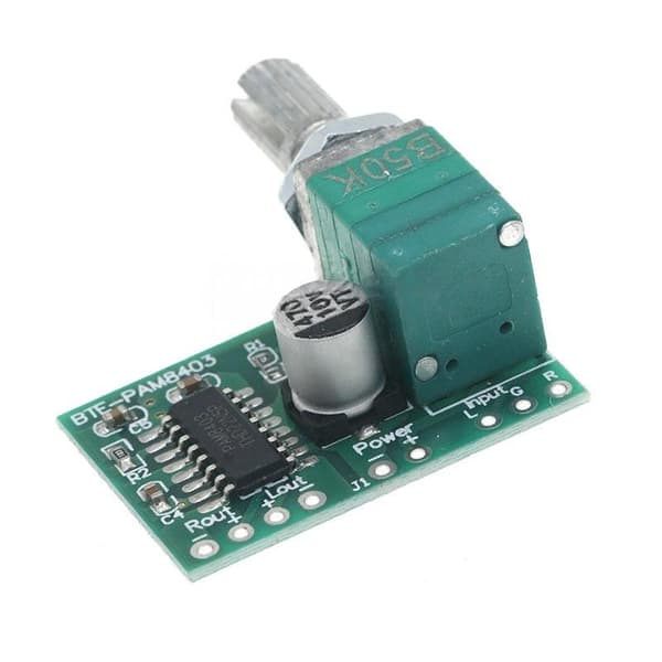 1/3 stk Mini PAM8403 DC5V 2-kanals USB Digital forsterkerkort A2