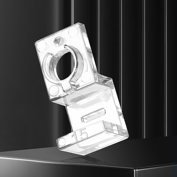 4 st Fish Tank Akryl Clips Akvarium Lock Cover Support Hållare 8mm