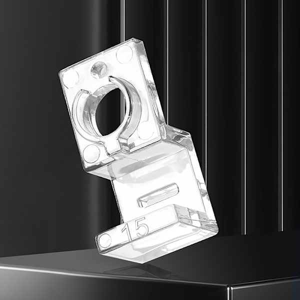 4 stk Aquarium Akryl Clips Akvarium Låg Dæksel Support Holder 8mm
