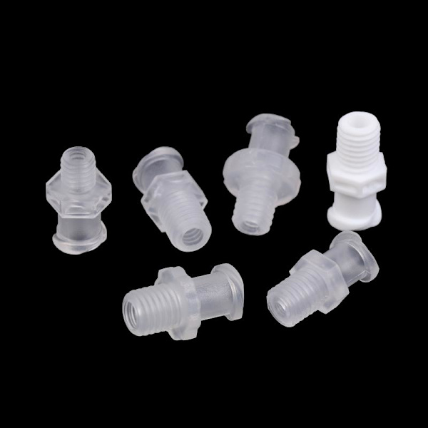 Luer-gevind 1/4-28UNF M6 M5 Adapter PP Plast Luftventil Rør C A2