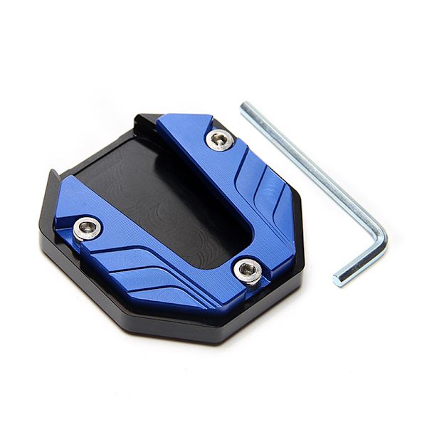 Skootteri Moottoripyörä Pyörän Kickstand Extender Jalka Side Stand Exte Blue