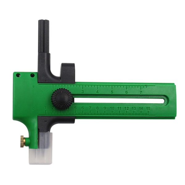1 stykke Roterende kompass Circle ter Dobbelt-trinns justerbart papir A2