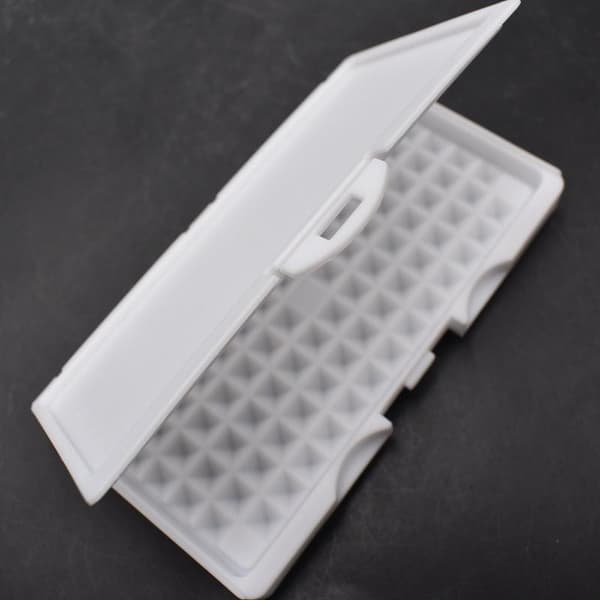 50/100 rutnät plastförvaringslåda strass målningspärlor smycken 50 grids
