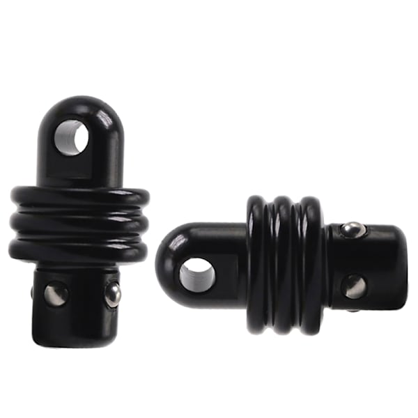 2Pack QD Adapter Stud Quick Demontable Swivel Adapter Lämplig 2pcs