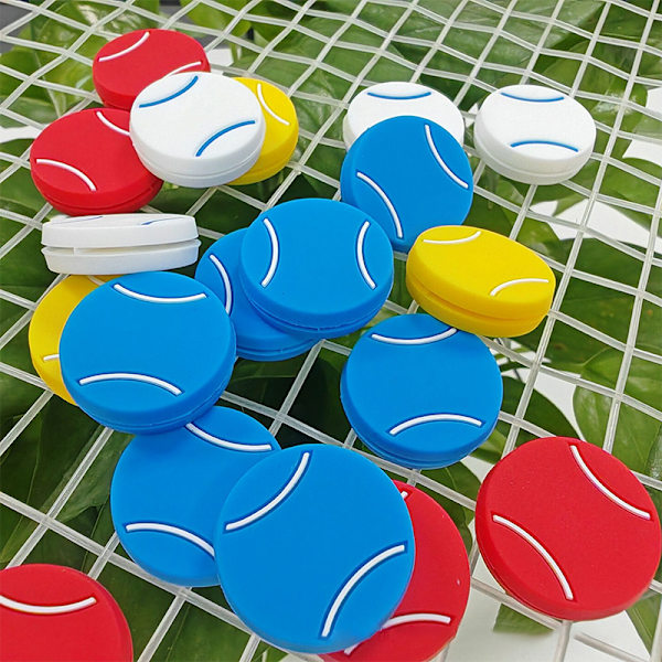 Färgglada tennisracketdämpare Vibrationsdämpare Sport Enl Blue