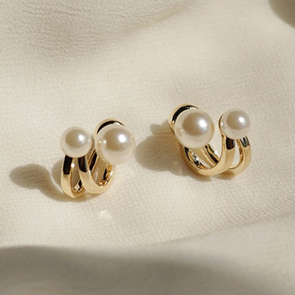 Muoti Pearl Korvakorut Basic Pearl Ball Drop Korvakorut Simple Pi