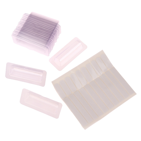 60 kpl Muovinen liima-läpipainopakkaus Muovipussi sublimaatioon Bla Transparent