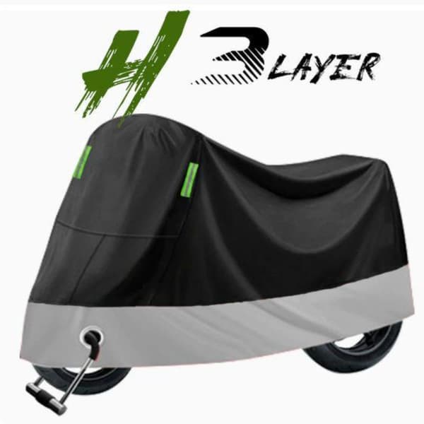 3 lager motorcykelöverdrag damm UV utomhusskydd motoröverdrag 2