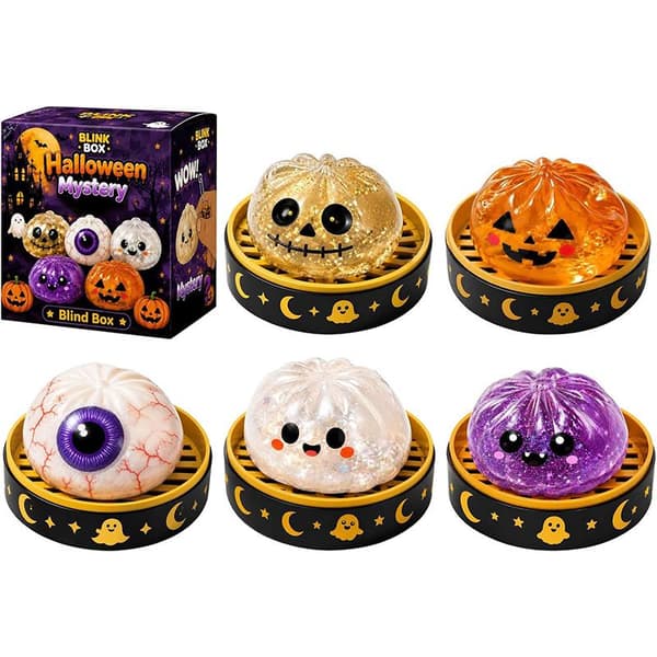 Halloween höyrytetty täytetty pulla lelu hidas palautuminen A2