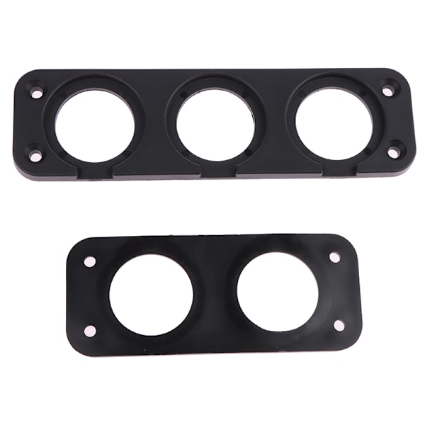 1/2/3/4 hull USB-uttak Panel Sort ABS-husholder K A2