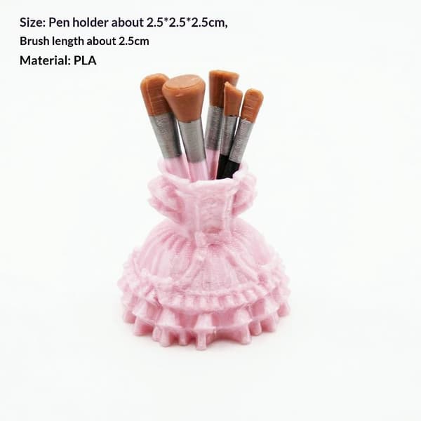 1 sæt 1/12 skala dukkehus miniature simulation danseskørt makeupsæt